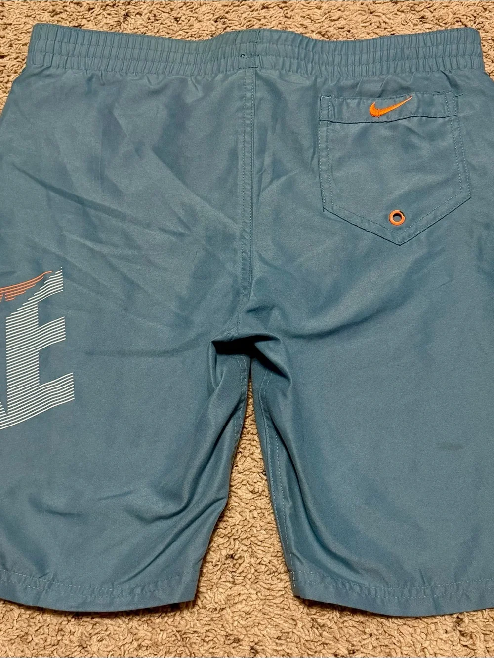 Nike Boys' Light Teal Swim Trunks